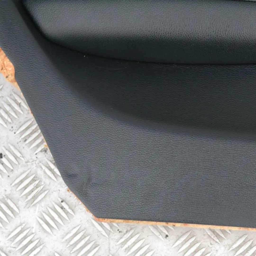BMW 1 Series E81 Trim Panel Door Card Cloth Rear Left N/S Network Monaco Blue