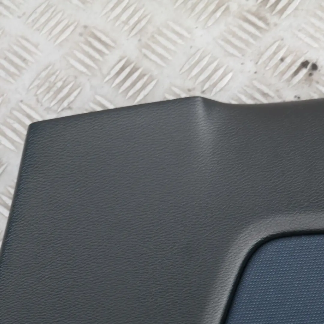 BMW 1 Series E81 Rear Right O/S Trim Panel Door Card Cloth Network Monaco Blue