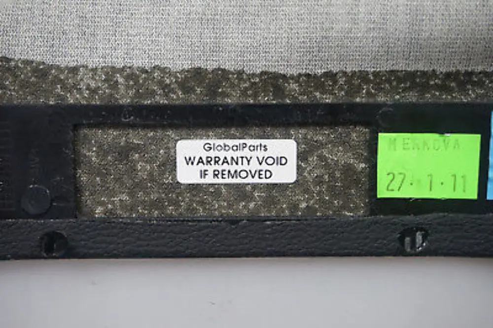 BMW 1 Series E81 E82 E87N LCI E88 Steering Column Cover Leather Trim Black