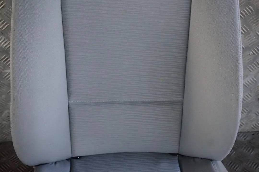 BMW 1 Series E81 Front Left Interior Seat Cover Cloth N/S Elektra Alaska Grey