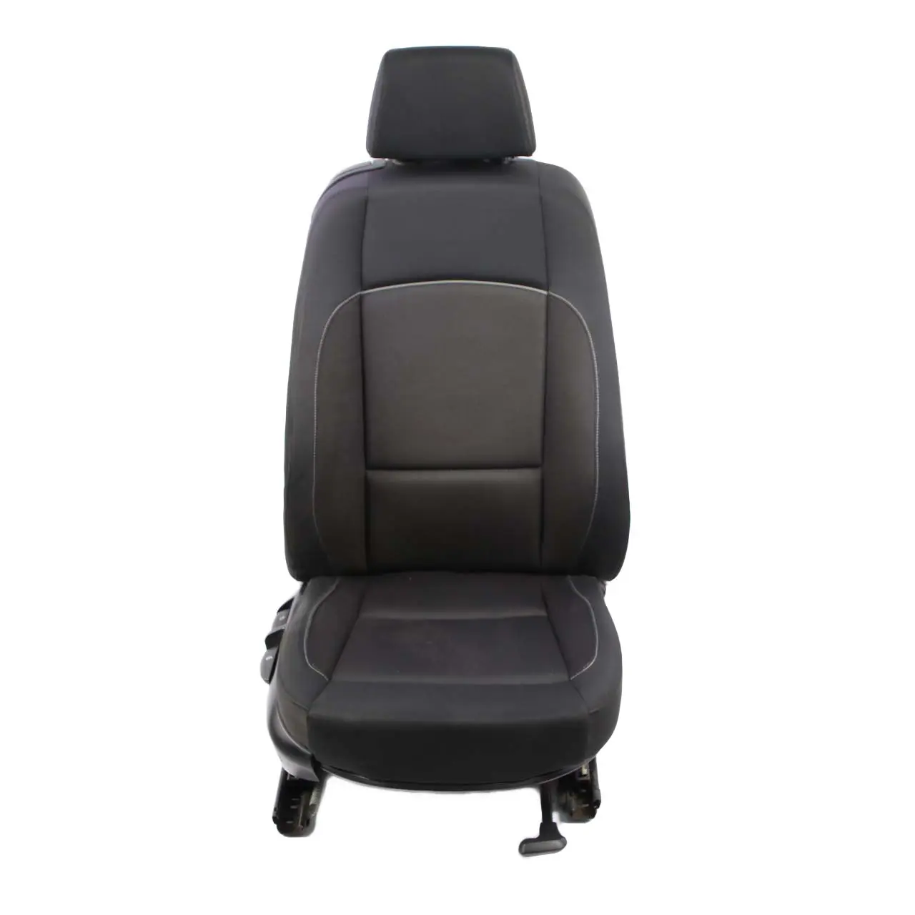 BMW E81 E82 Delantero Derecho Tela Asiento Lateral Red Antracita