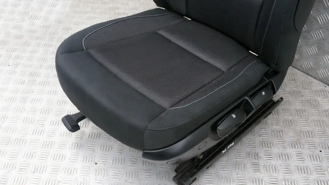 BMW 1 Series 1 E81 E82 Front Left N/S Cloth Fabric Side Seat Network Anthracite