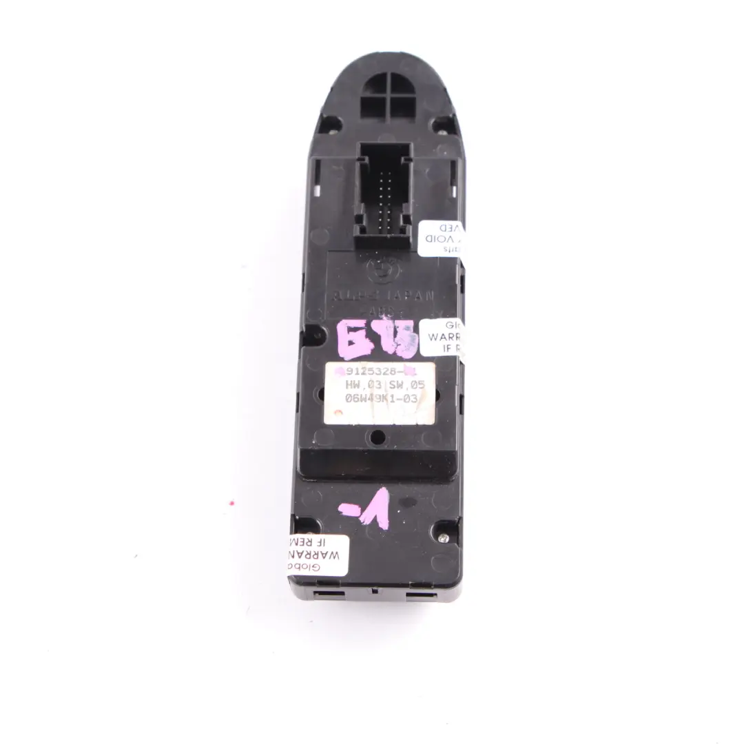 Interruttore Alzacristalli BMW Z4 E89 E93 Finestrino Lato Power Fold 9125328