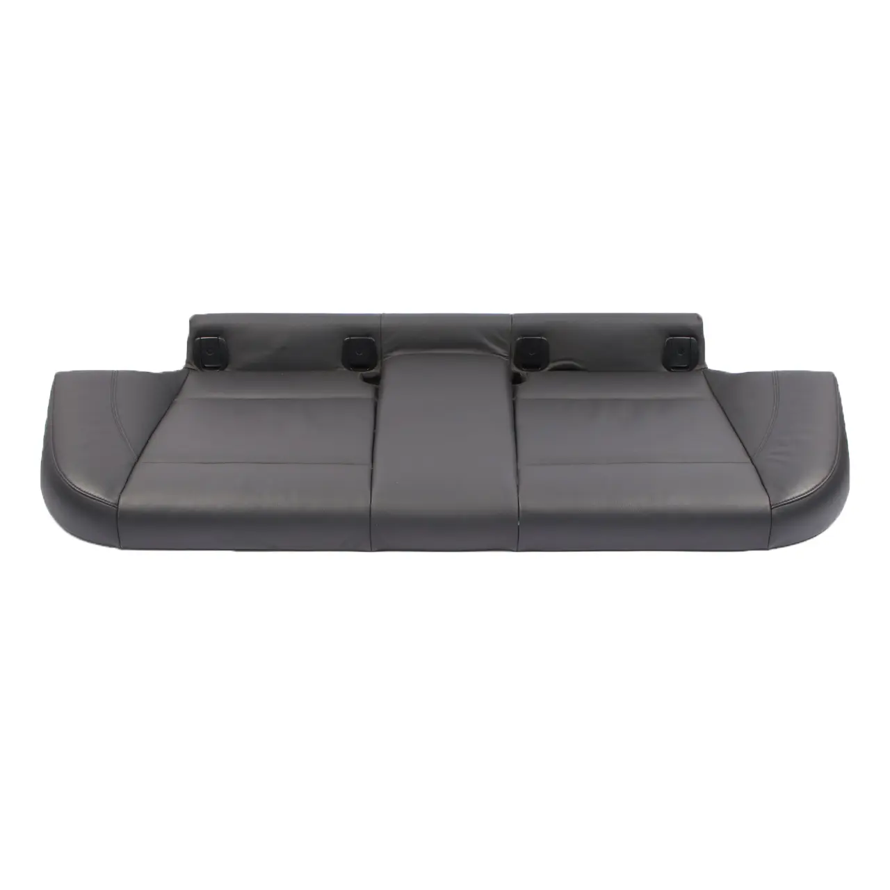 BMW E87 LCI Asiento Bancada Funda Interior Asiento Trasero Base Sofá Cuero Negro