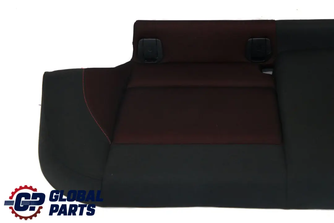 BMW 1 E87 LCI Asiento Trasero Banco Sofá Tela Red Cranberry Red