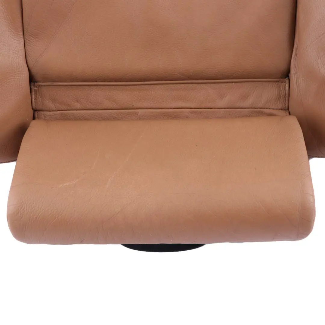 BMW 5 E60 E61 Front Left Right Sport Seat Leather Cover Panel Natural Brown