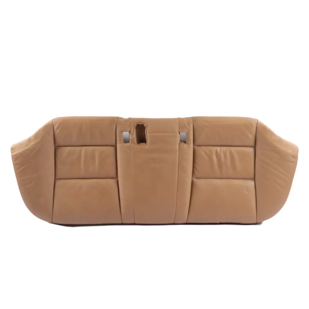 BMW E60 LCI Leather Interior Rear Seat Sofa Couch Bench Natural Brown