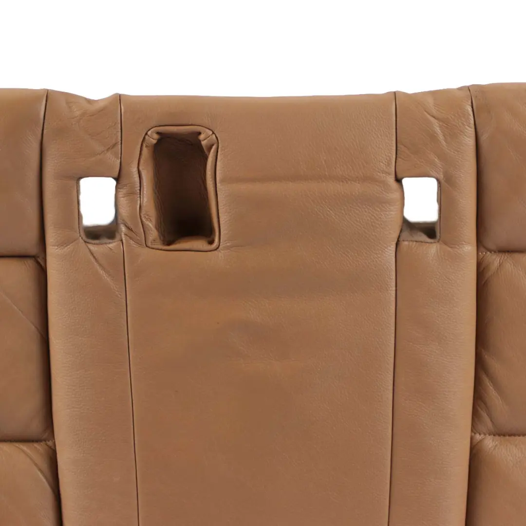 BMW E60 LCI Leather Interior Rear Seat Sofa Couch Bench Natural Brown