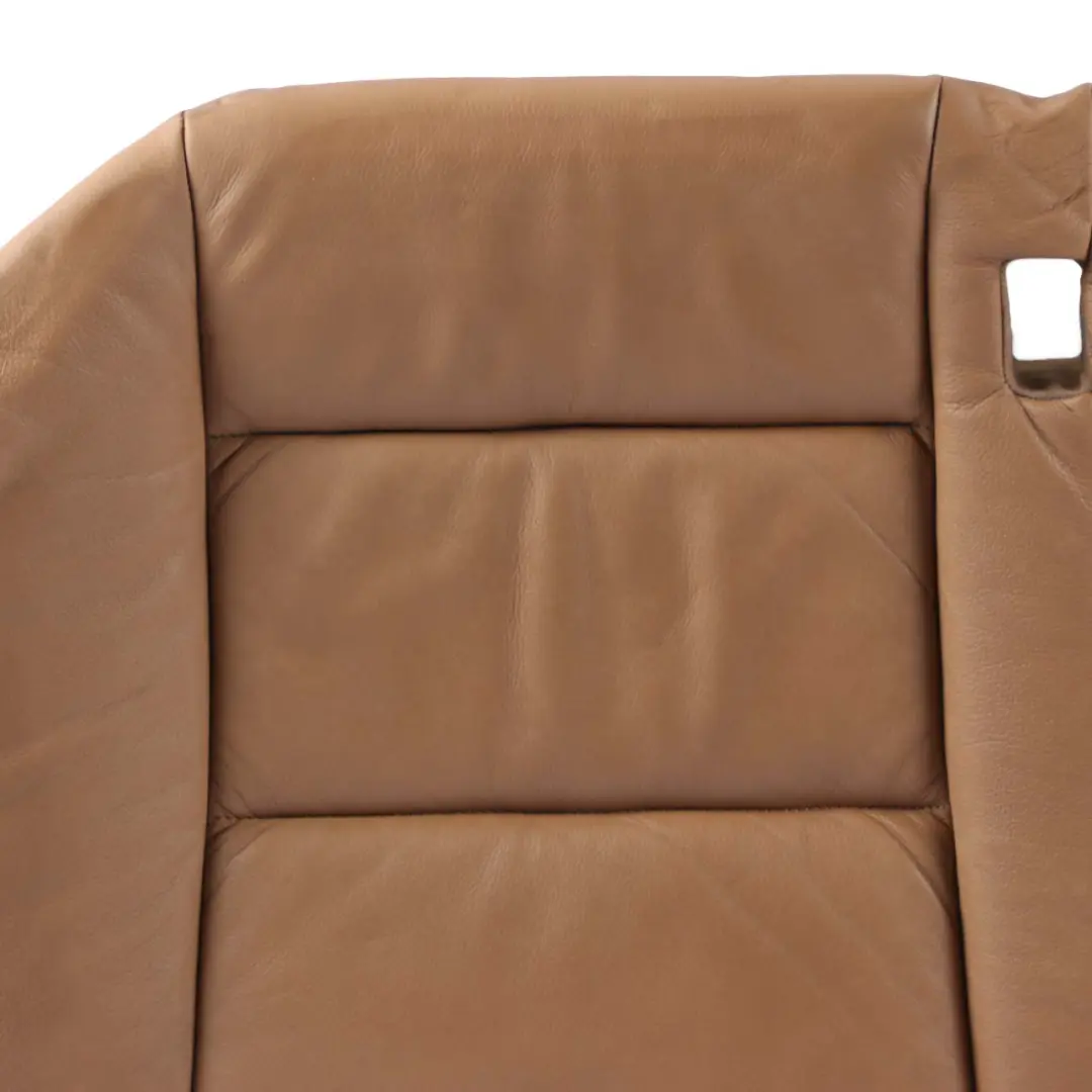 BMW E60 LCI Leather Interior Rear Seat Sofa Couch Bench Natural Brown