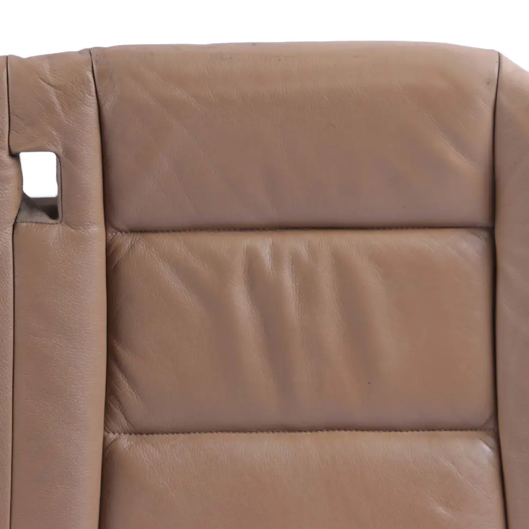 BMW E60 LCI Leather Interior Rear Seat Sofa Couch Bench Natural Brown