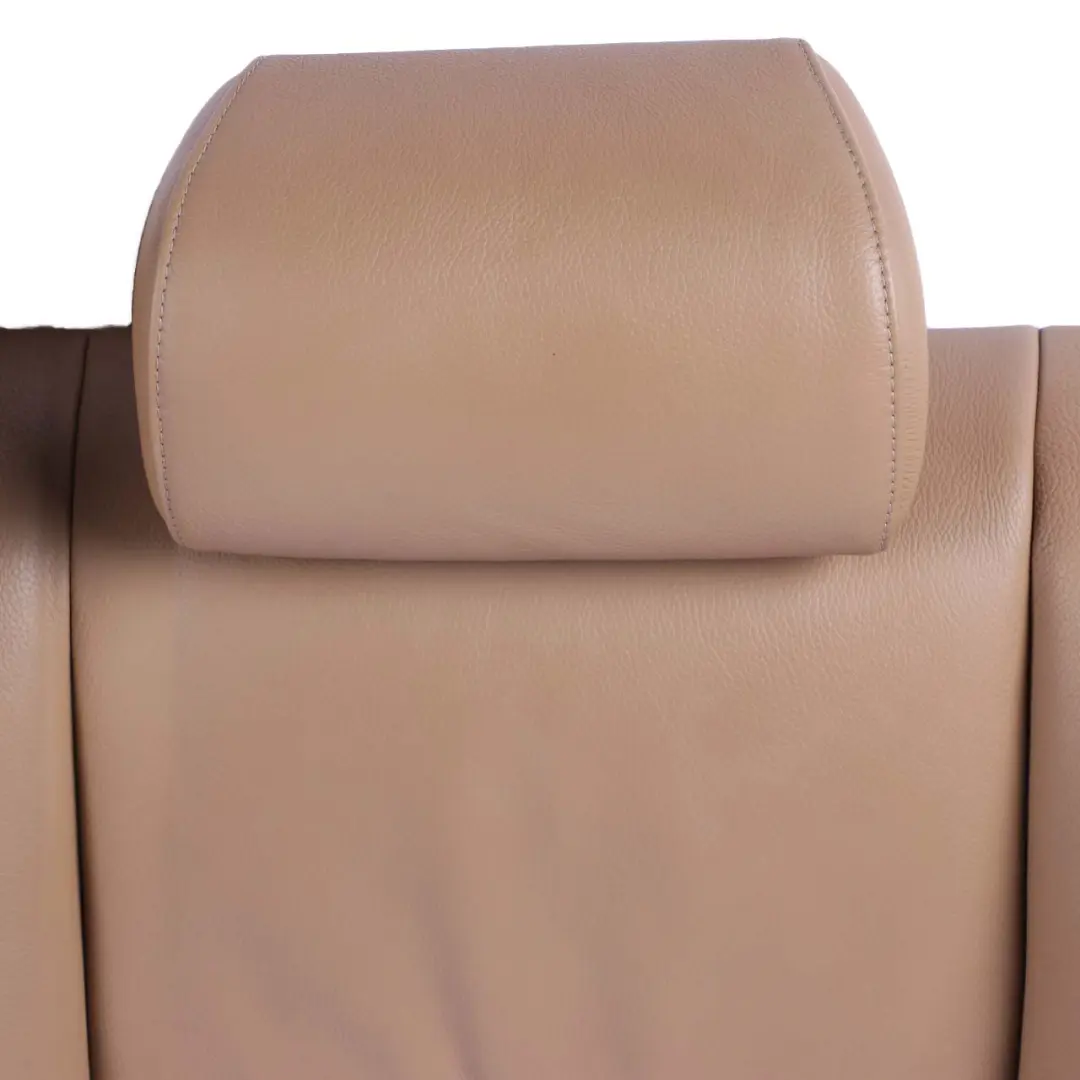 BMW 5 E60 Interior Rear Seat Backrest Couch Cover Leather Natural Brown