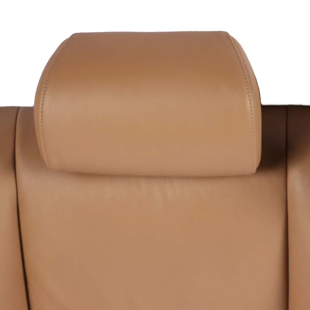 BMW 5 E60 Interior Rear Seat Backrest Couch Cover Leather Natural Brown