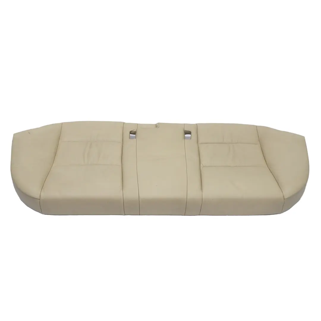 BMW E61 Touring Interior Asiento Trasero Banco Base Crema Beige Cuero