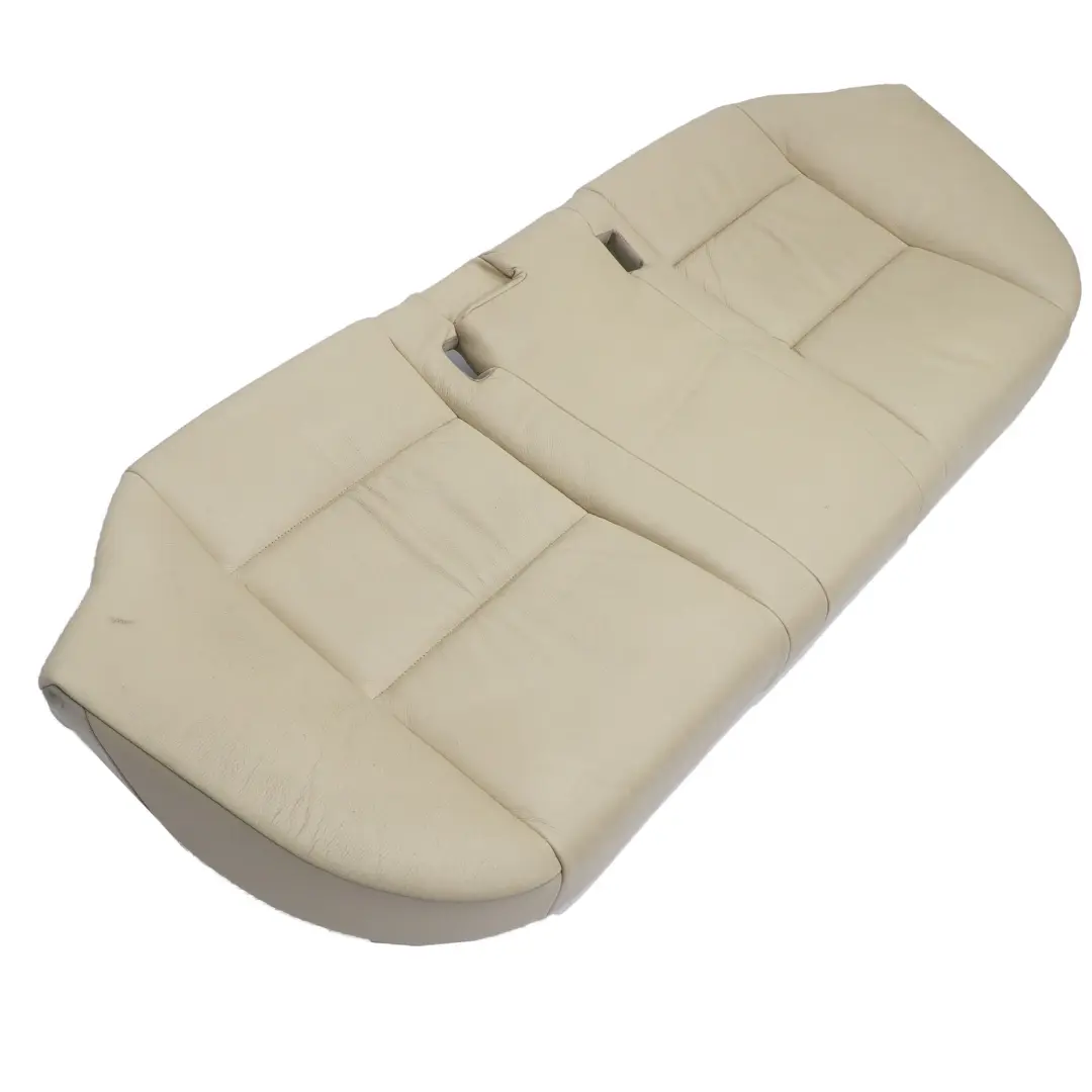 BMW E61 Touring Interior Asiento Trasero Banco Base Crema Beige Cuero