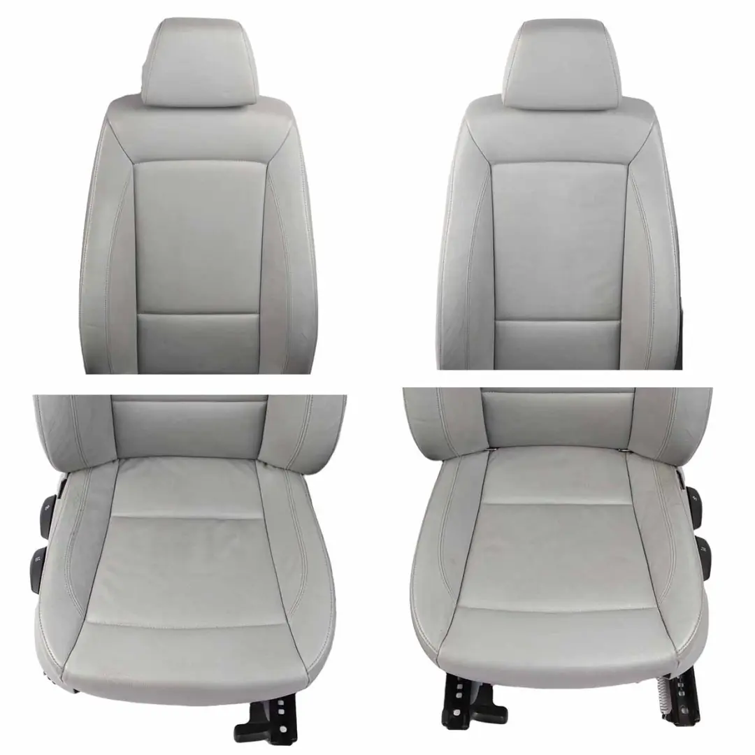 Leather Seats BMW E87 LCI Grey Boston Interior Seat Front Rear Airbag Door Cards