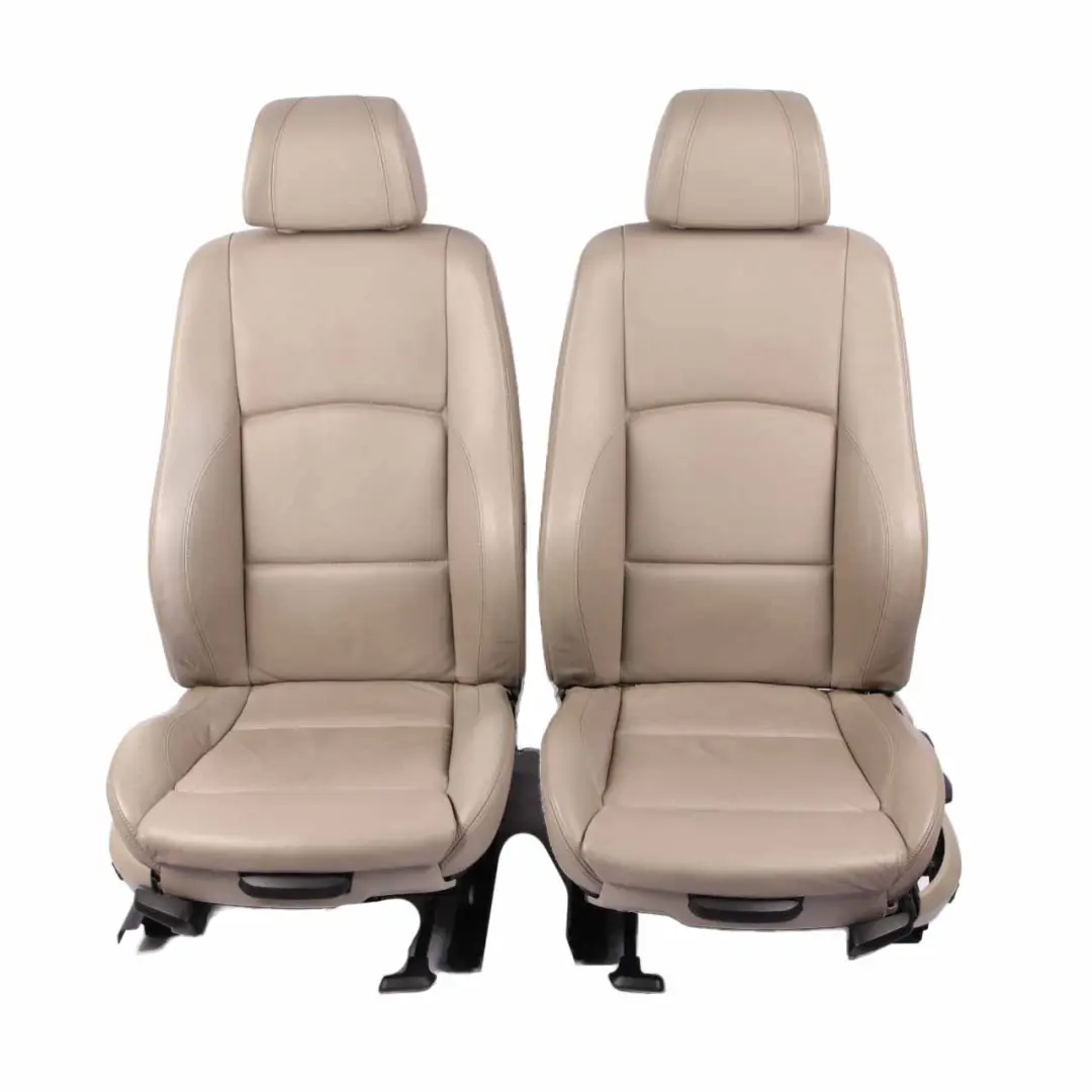 Sport Seats BMW E87 LCI M Sport Leather Boston Beige Interior Seat Door Cards