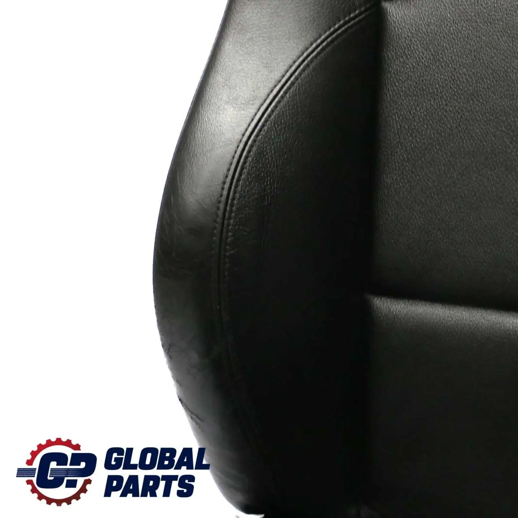 BMW 1 Series E87 LCI Heated Sport Black Leather Interior Front Right O/S Seat