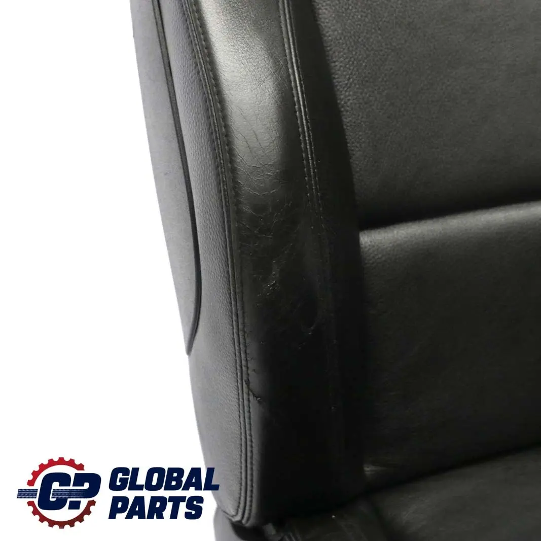 BMW 1 Series E87 LCI Heated Sport Black Leather Interior Front Right O/S Seat