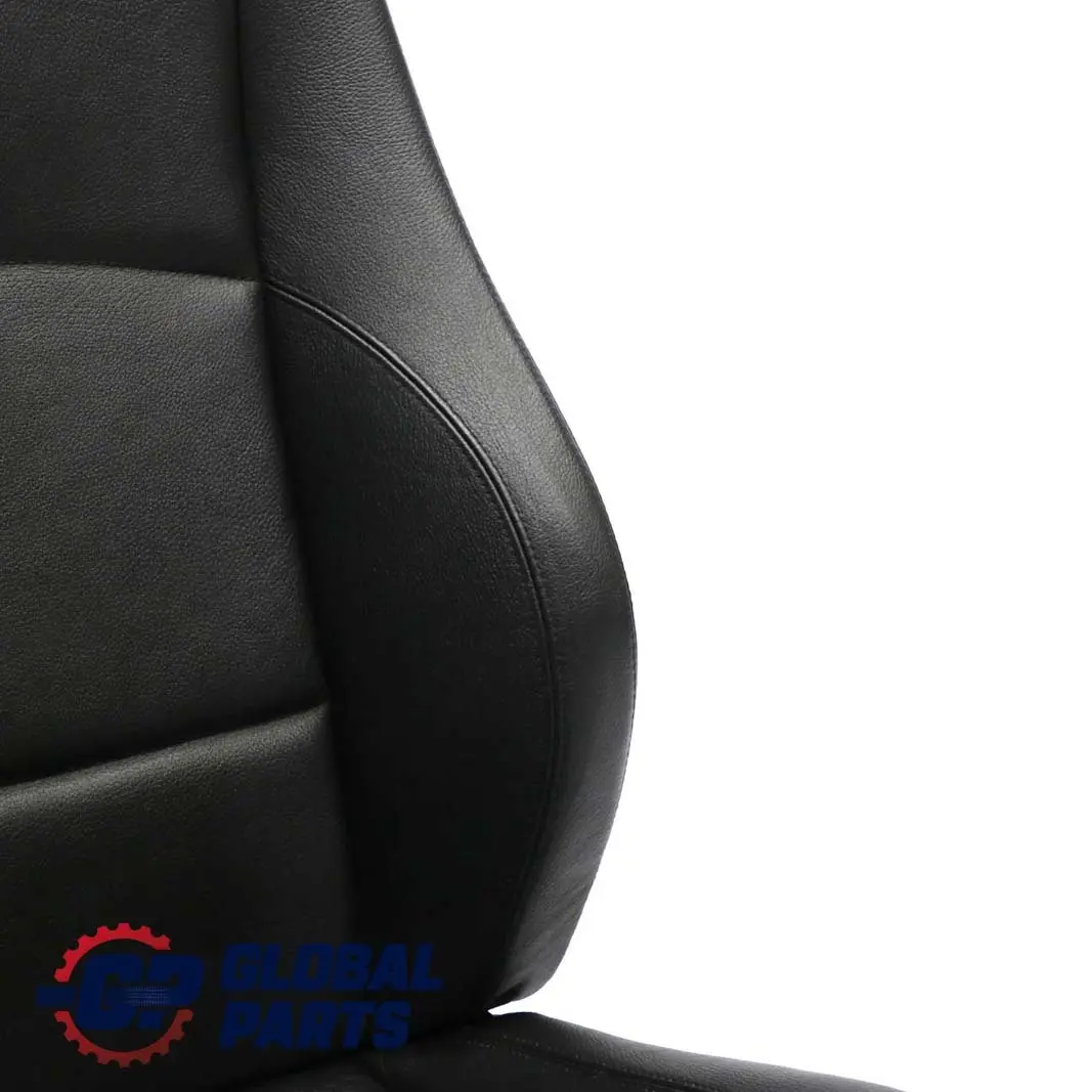 BMW 1 Series E87 LCI Heated Sport Black Leather Interior Front Right O/S Seat