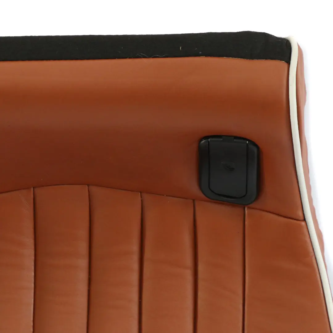 Mini R52 Cabrio Siedzisko Kanapa Skórzana Isofix Malt Brown