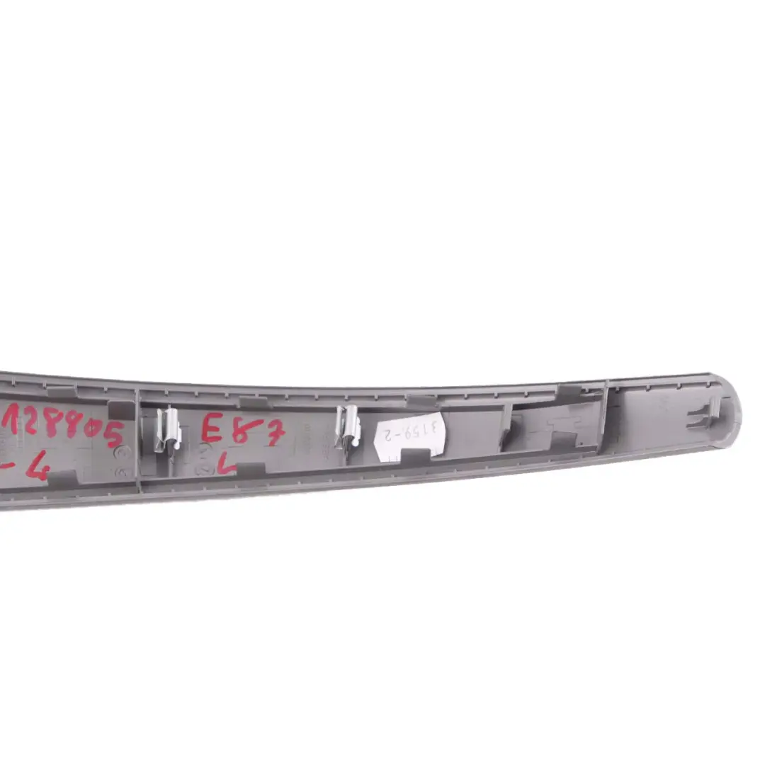 BMW 1 Series E81 E82 E87N E88 4 Trim Inside Door Handle Left Titan Matt 9128805