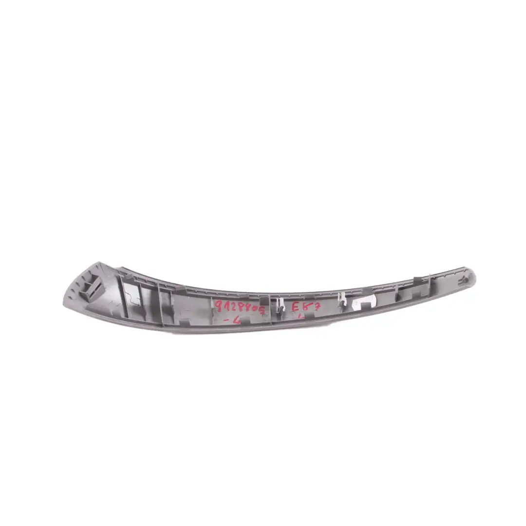 BMW 1 Series E81 E82 E87N E88 4 Trim Inside Door Handle Left Titan Matt 9128805