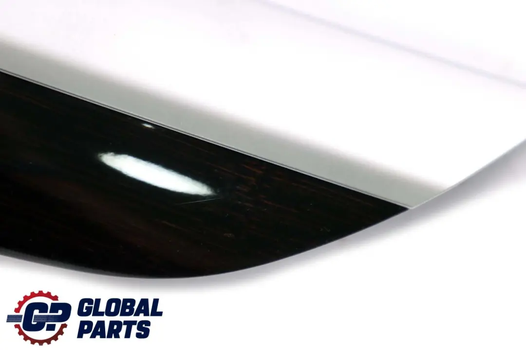 BMW X6 Series E71 Decor Wood Strip Trim Door Rear Left N/S Bamboo Grain Dark