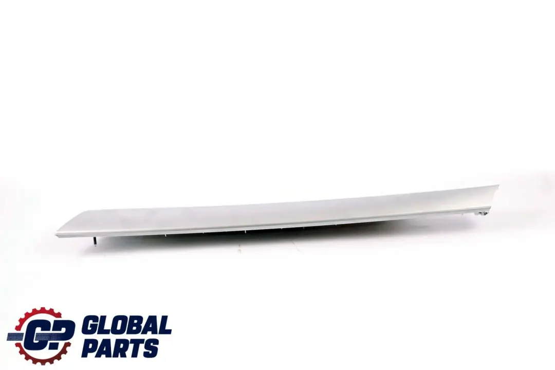 BMW X6 Series E71 Decor Wood Strip Trim Door Rear Left N/S Bamboo Grain Dark