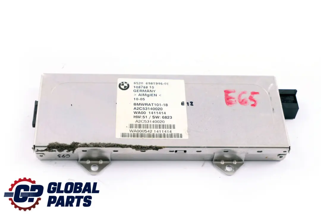 BMW E65 E66 E67 Antena Diversity Amplificador Sintonizador 9131151