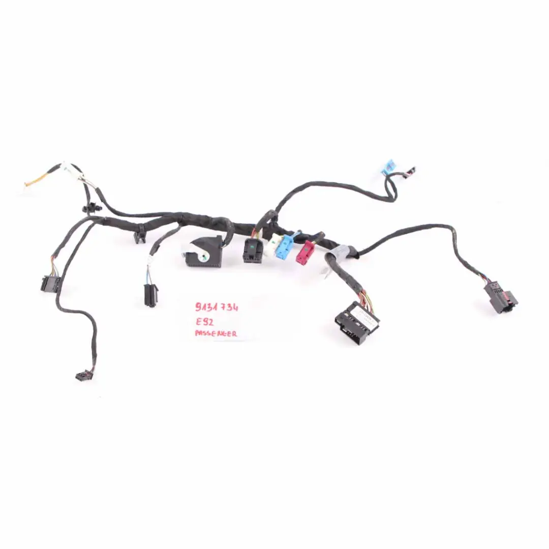 Seat Wiring BMW E81 E82 E88 E92 Front Left Memory Loom Harness Cable 9131734