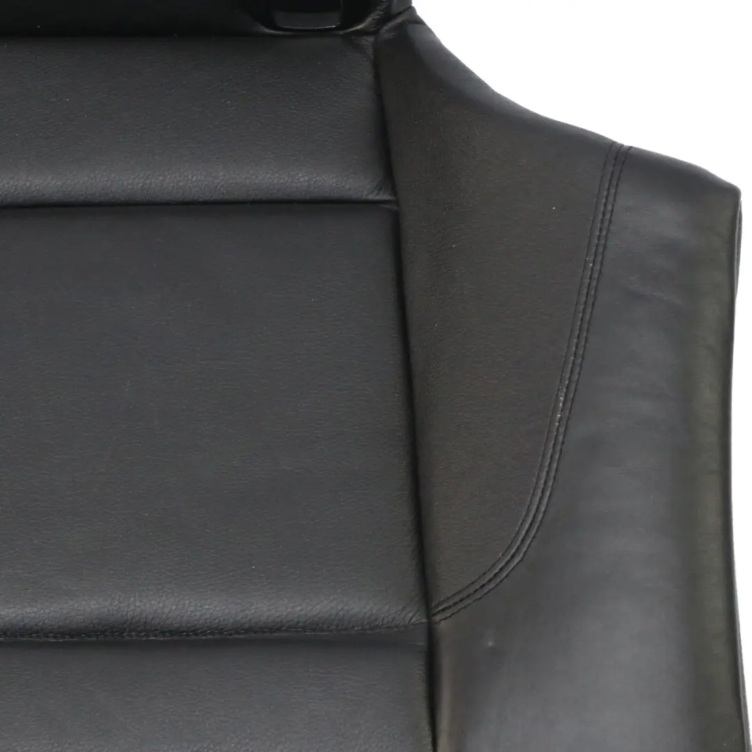 BMW E81 Coupe Rear Seat Interior Bench Couch Black Leather Boston