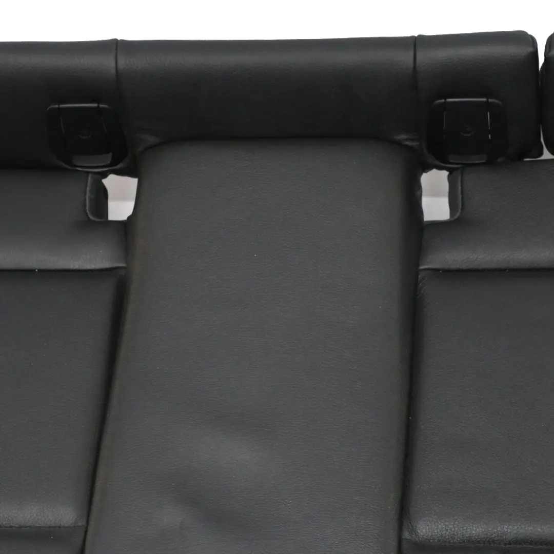 BMW E81 Coupe Rear Seat Interior Bench Couch Black Leather Boston