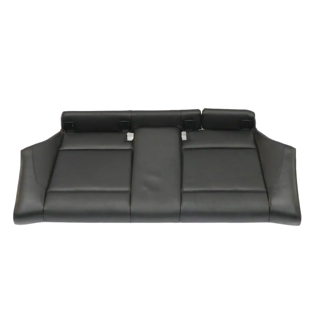 BMW E81 Coupe Rear Seat Interior Bench Couch Black Leather Boston