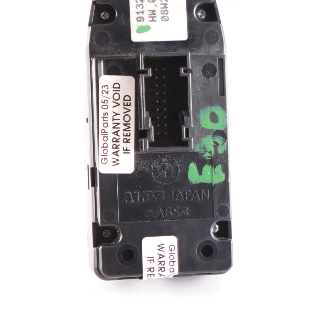BMW E92 Window Lifter Switch Driver's Side Control Panel Button 9132172