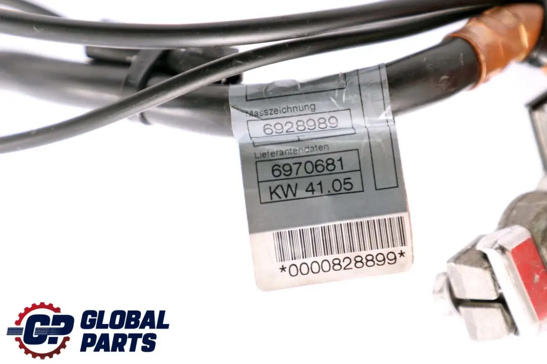 BMW 5 Series E61 E61N LCI IBS Negative Battery Lead Cable 9132250 6970681