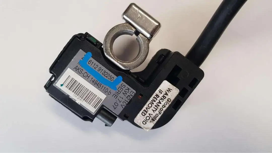 BMW 5 Series E61 E61N LCI IBS Negative Battery Lead Cable 9132250 9215950