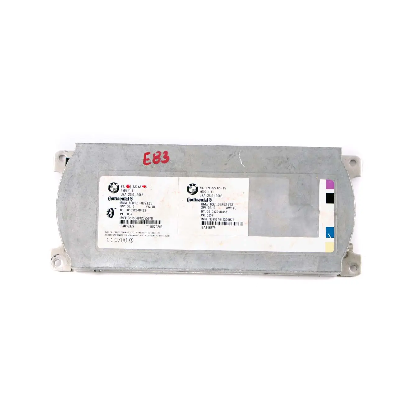 BMW X3 X5 E83 E53 Telematics Control Unit Module GSM 9132712