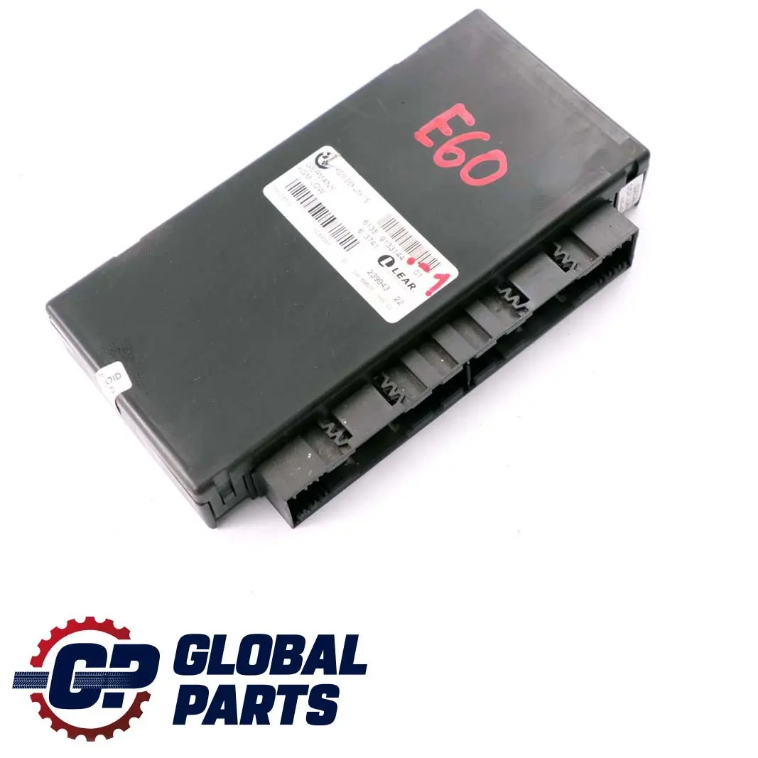 BMW 5 E60 Porte Carrosserie Module D'Unite de Commande Kgm Bas Lear 9133144
