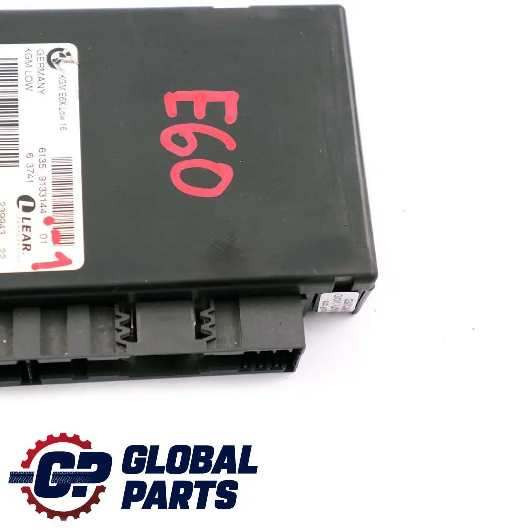 BMW 5 E60 Porte Carrosserie Module D'Unite de Commande Kgm Bas Lear 9133144