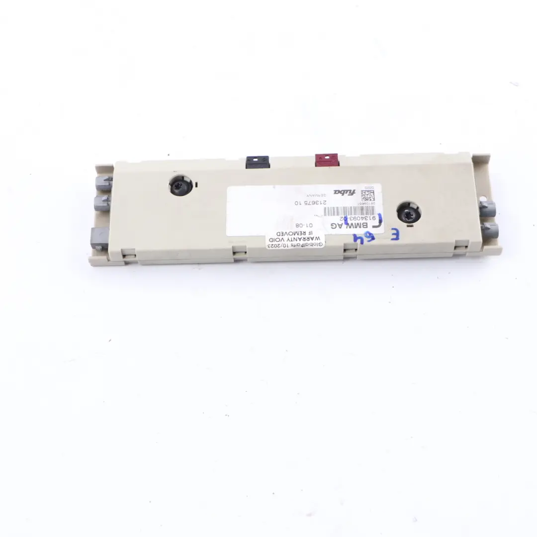 BMW E64 Convertible Antenna Aerial Amplifier Diversity Module Unit 9134093