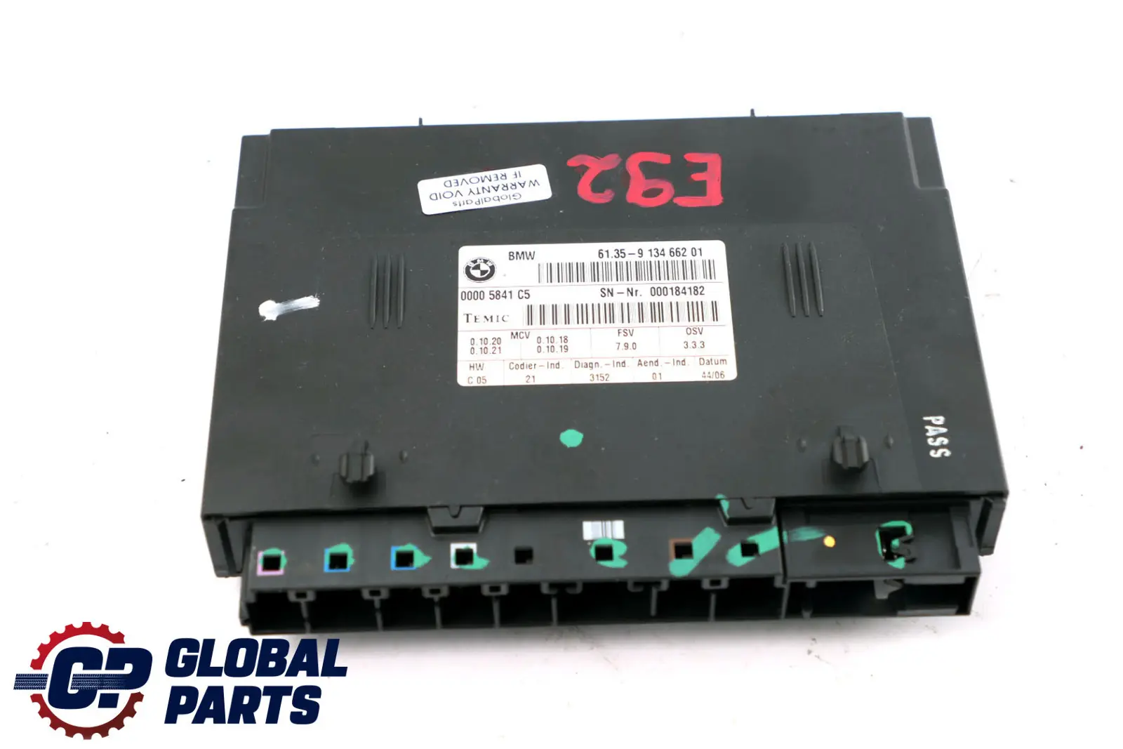 BMW E87 E90 E91 E92 Moduł Sterowania Fotelem ECU 9134662