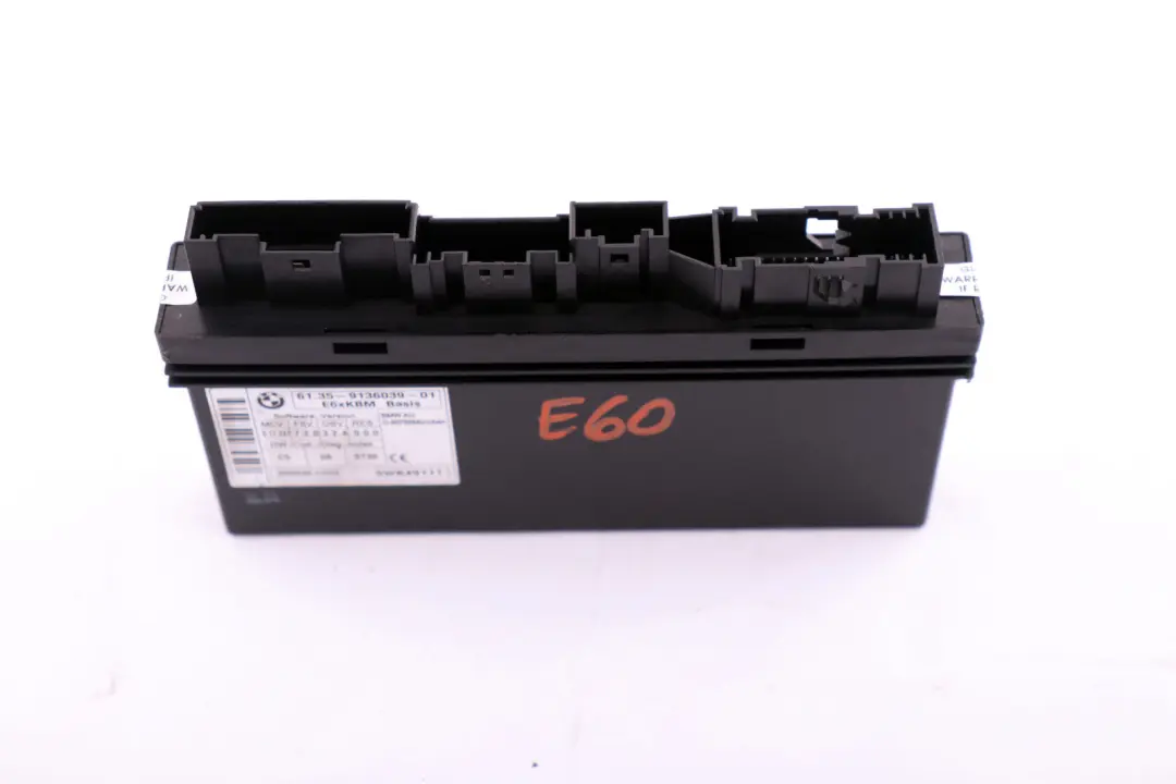 BMW 5 6 Series E60 E60N E63 E63N Body Control Module ECU Control Unit 9136039