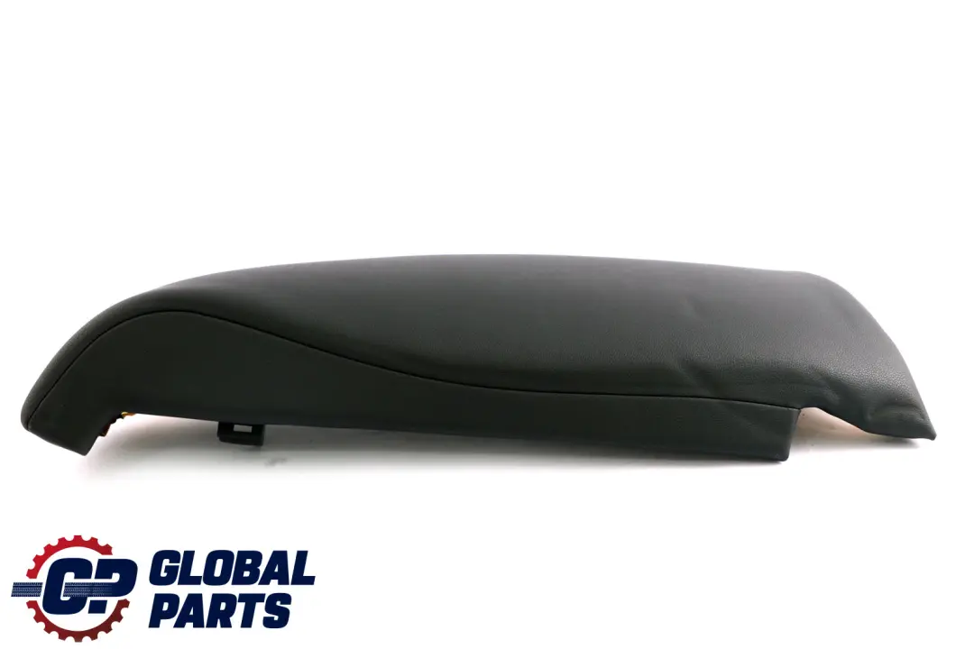 BMW 5 Series E60 Side Finisher Rear Seat Left N/S Imitation Faux Leather Black