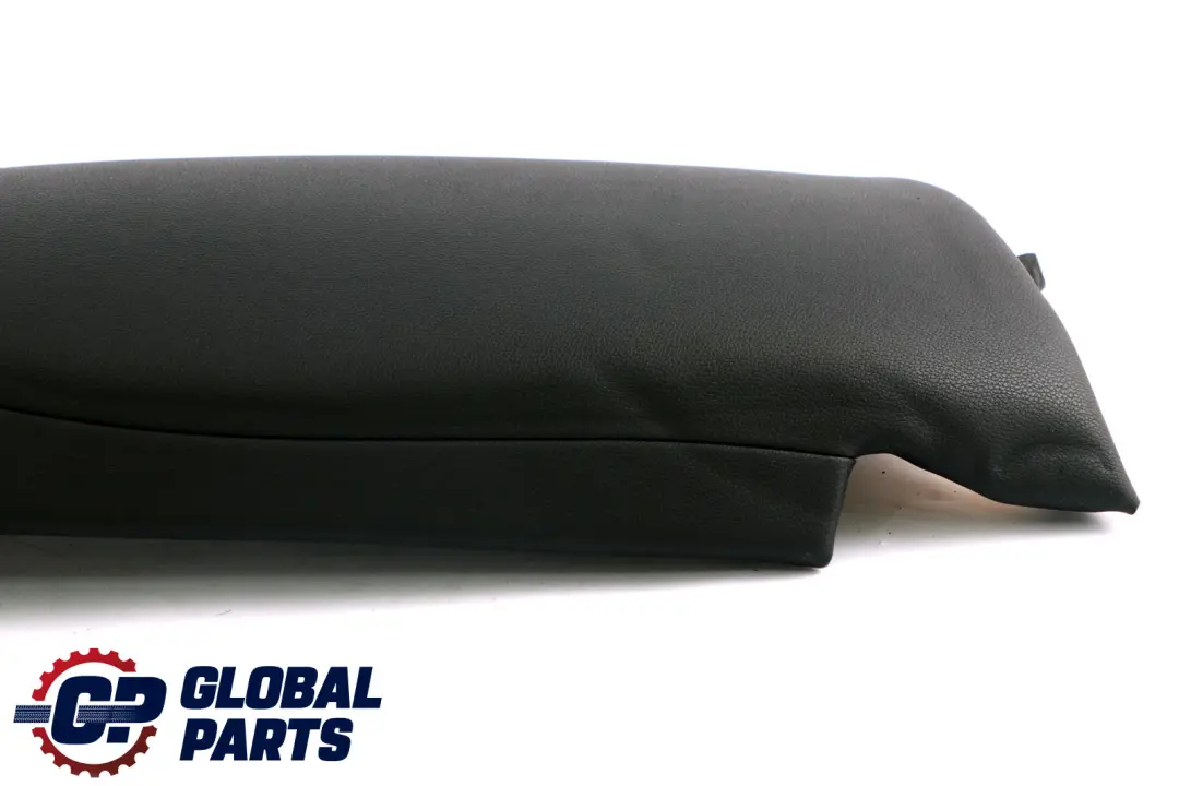 BMW 5 Series E60 Side Finisher Rear Seat Left N/S Imitation Faux Leather Black