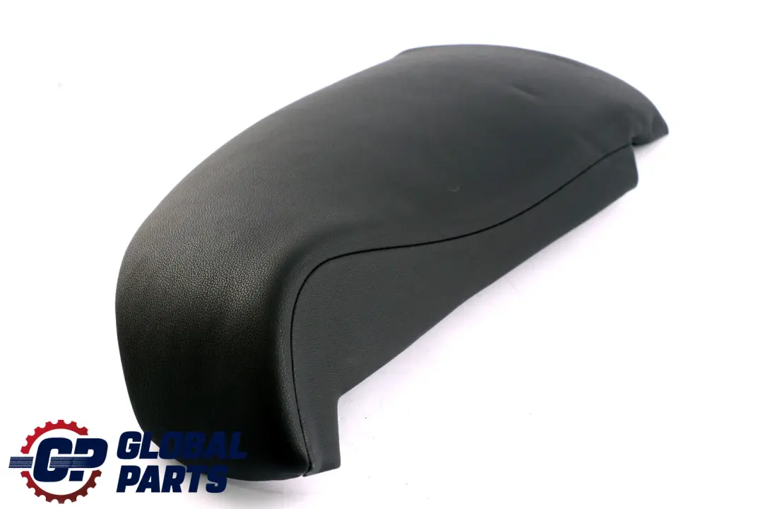 BMW 5 Series E60 Side Finisher Rear Seat Left N/S Imitation Faux Leather Black