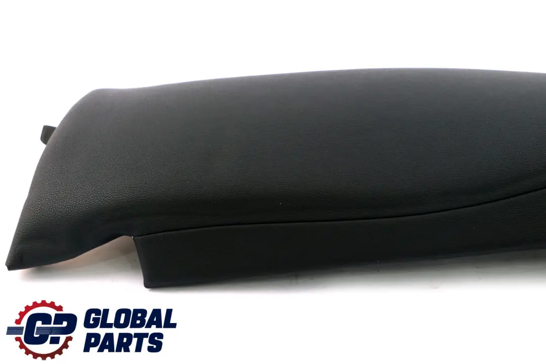 BMW 5 Series E60 Side Finisher Rear Seat Right O/S Imitation Faux Leather Black