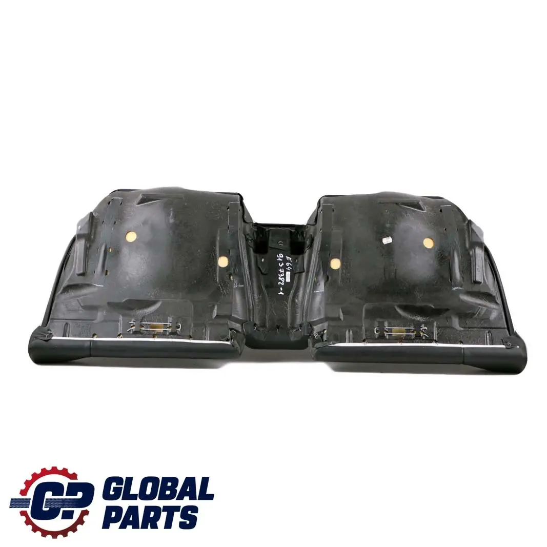 BMW 6 Series E63 E64 Black Leather Dakota Rear Seat Cover Back Sofa Bench