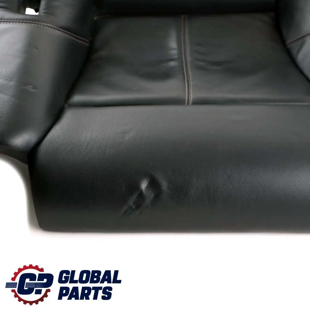 BMW 6 Series E63 E64 Black Leather Dakota Rear Seat Cover Back Sofa Bench