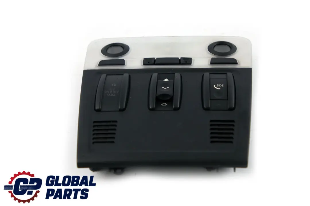 BMW E81 E87 E90 E92 Techo Luz Interruptor Unidad Negro 9137525