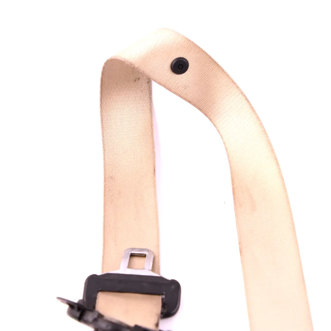 BMW 6 Series E63 Safety Seat Upper Belt Front Right O/S Creambeige 7112342